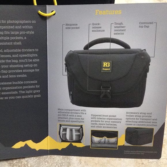 NWT - Ruggard Journey 44 DSLR Shoulder Camera Bag - Picture 7 of 10